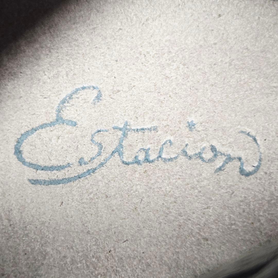 【人気】Estacion エスタシオン ショートブーツ シュリンクレザー S