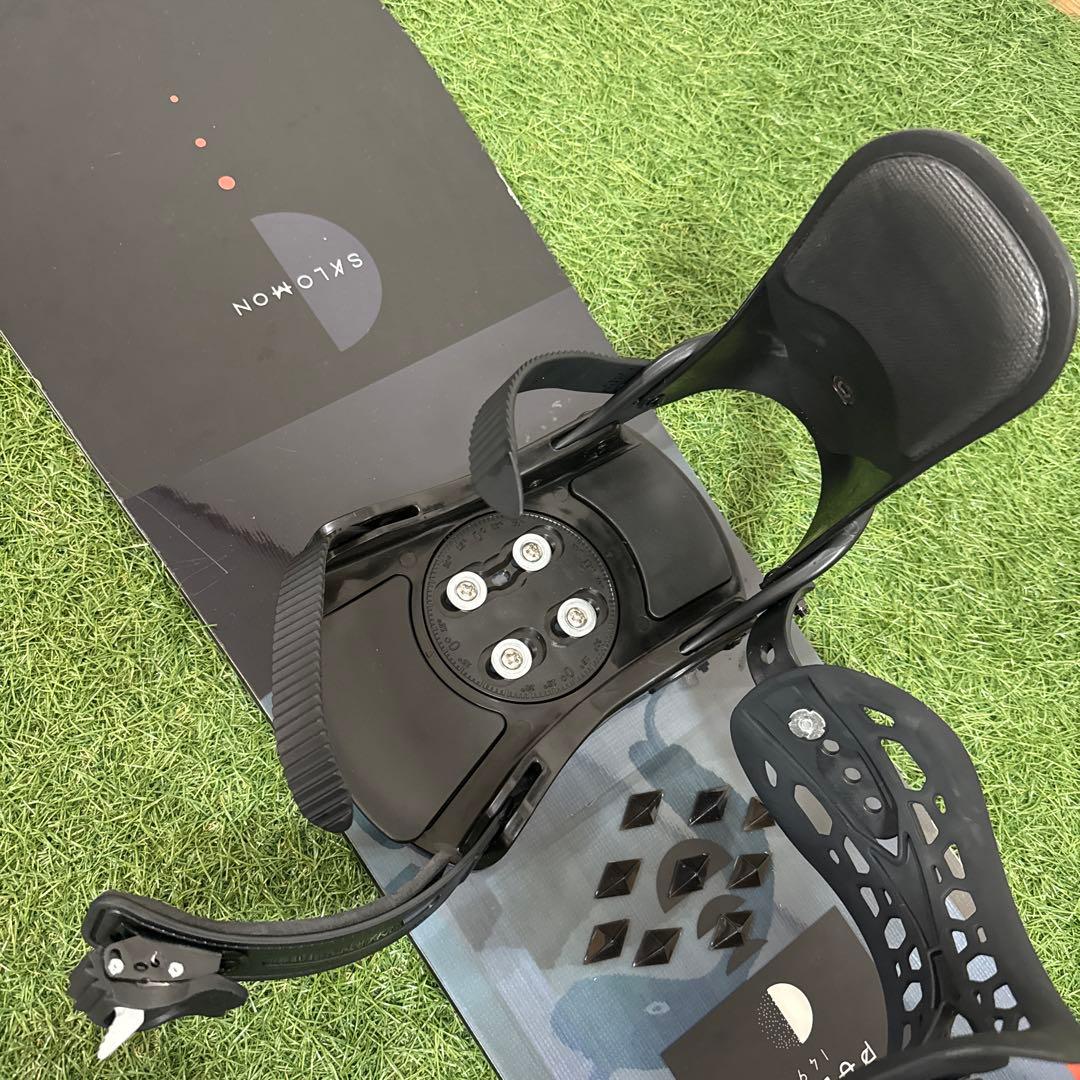 ブーツなし‼️O5 SALOMON 149cm メンズスノーボードセット