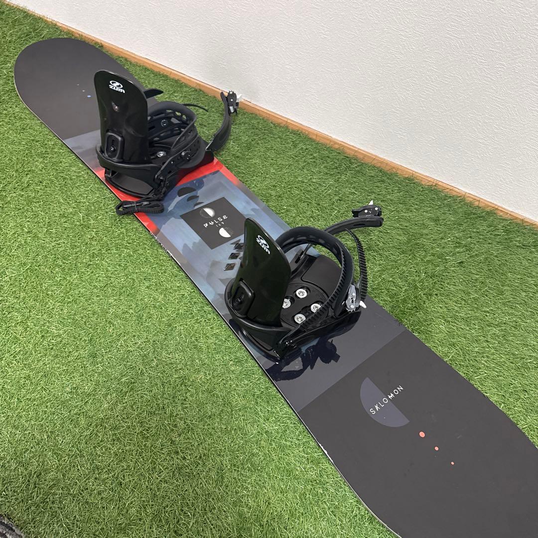 ブーツなし‼️O5 SALOMON 149cm メンズスノーボードセット