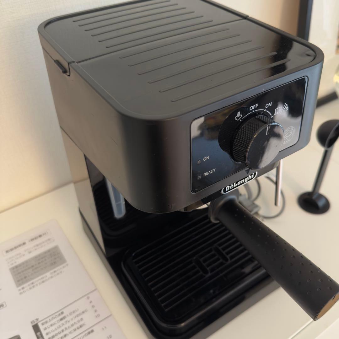 DeLonghi エスプレッソマシン スティローザ EC235J-BK