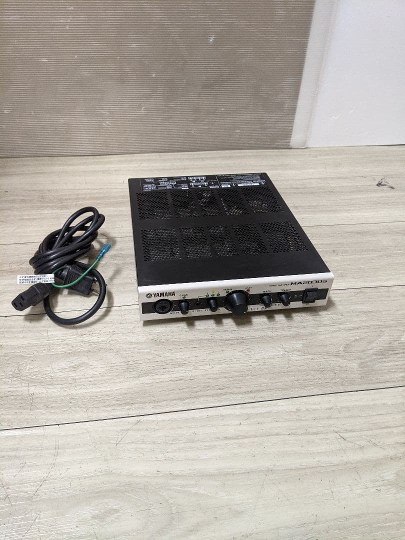 YAMAHA ヤマハ パワーアンプ MA2030a 業務用アンプ 30W