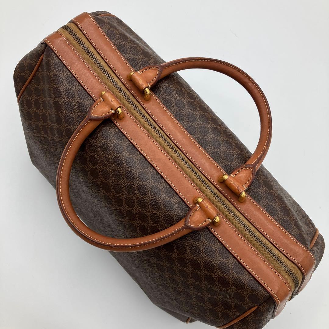 【本日限定】CELINE マカダム がま口 ミニボストンバッグ 2way