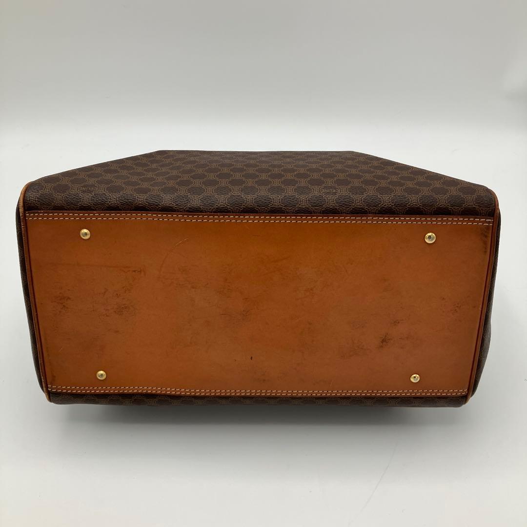 【本日限定】CELINE マカダム がま口 ミニボストンバッグ 2way