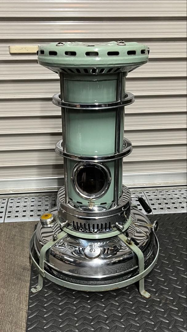 ラスト1点 レア Aladdin ビンテージ ブルーフレーム ストーブ アラジン