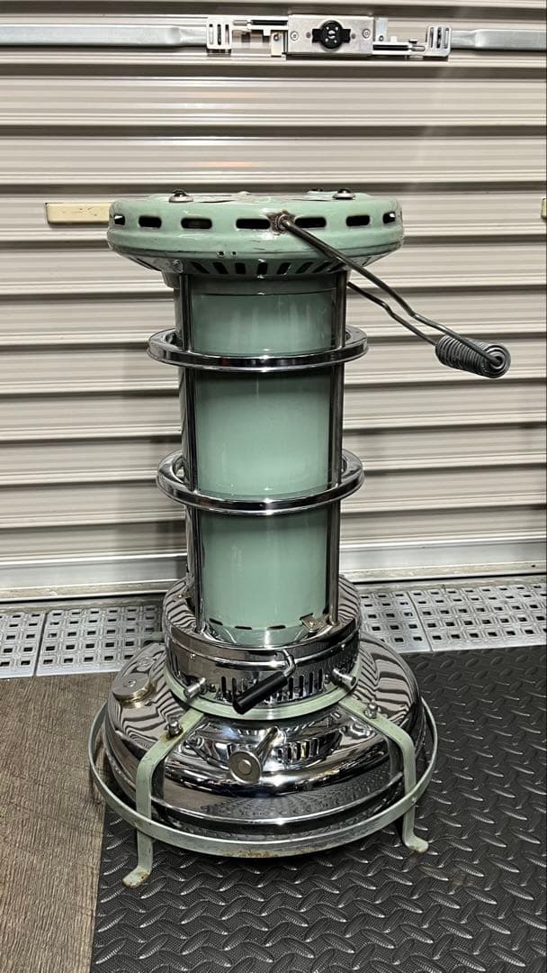 ラスト1点 レア Aladdin ビンテージ ブルーフレーム ストーブ アラジン