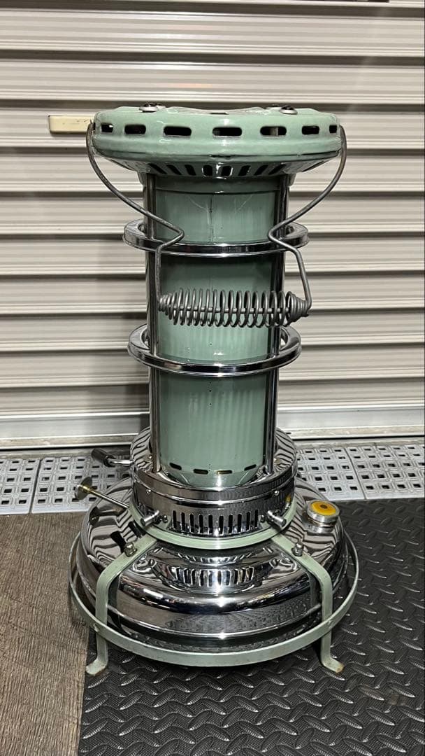 ラスト1点 レア Aladdin ビンテージ ブルーフレーム ストーブ アラジン