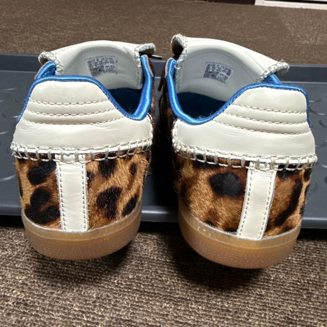 ウェールズボナー　adidasサンバ　レオパード