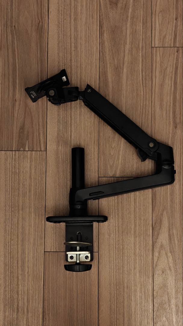 【セール中】hp エルゴトロン モニターアーム ブラック デスククランプ式