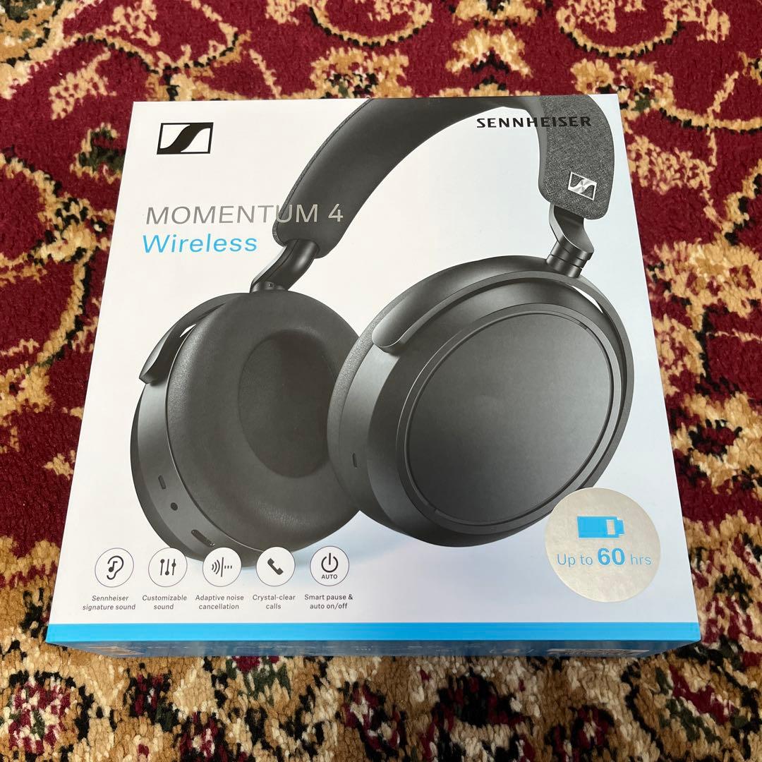 【美品】Sennheiser MOMENTUM 4 ワイヤレスヘッドホン