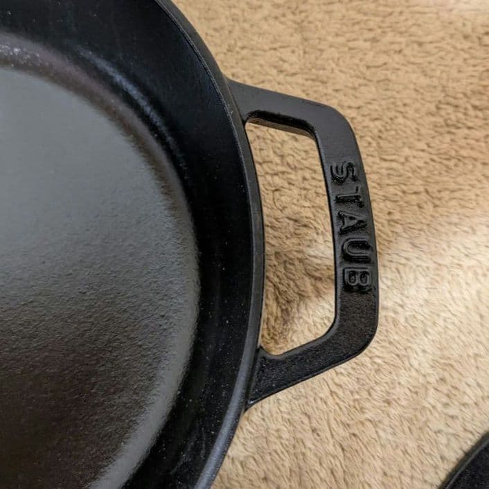 STAUB（ストウブ）ブレイザーソテーパン　24cm　ブラック