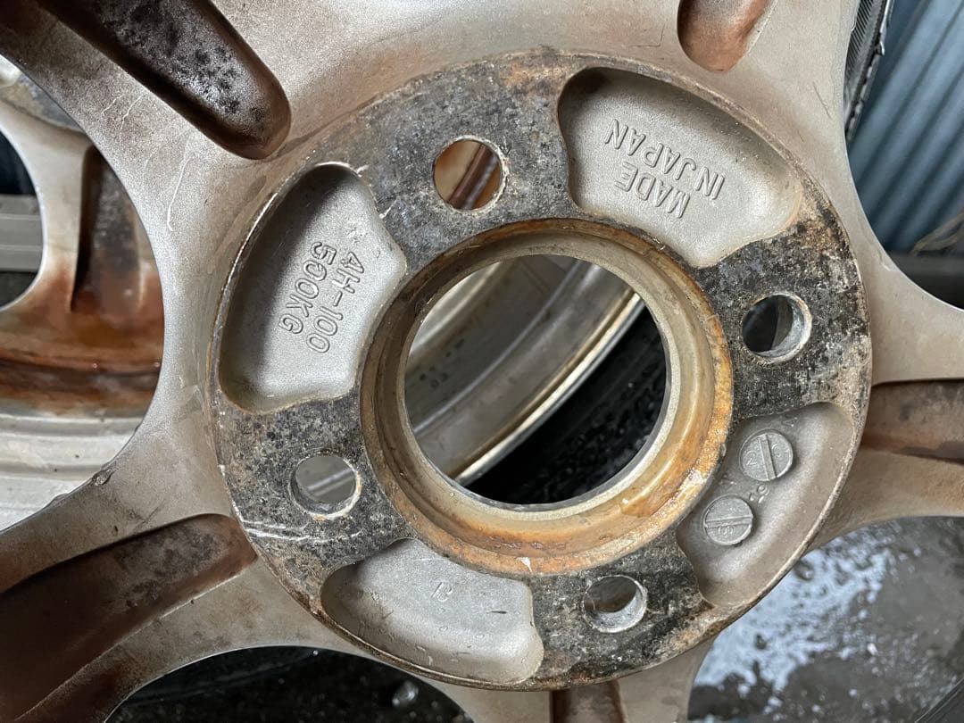 ワーク マイスター？S1風2P グッドイヤータイヤ6.5J+38 15インチ