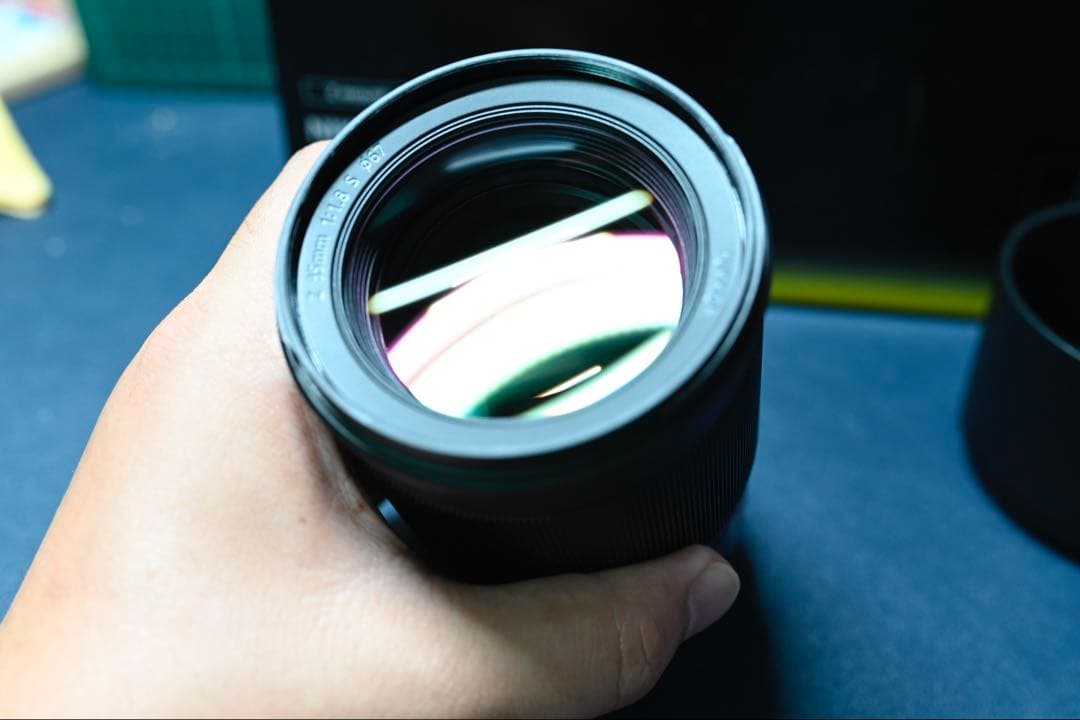 NIKKOR Z 85mm f1.8 S 保護フィルター付き