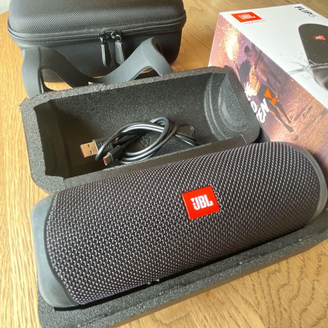 【新品未使用】filp5 ※専用ケース+シリコンカバー付　JBL スピーカー