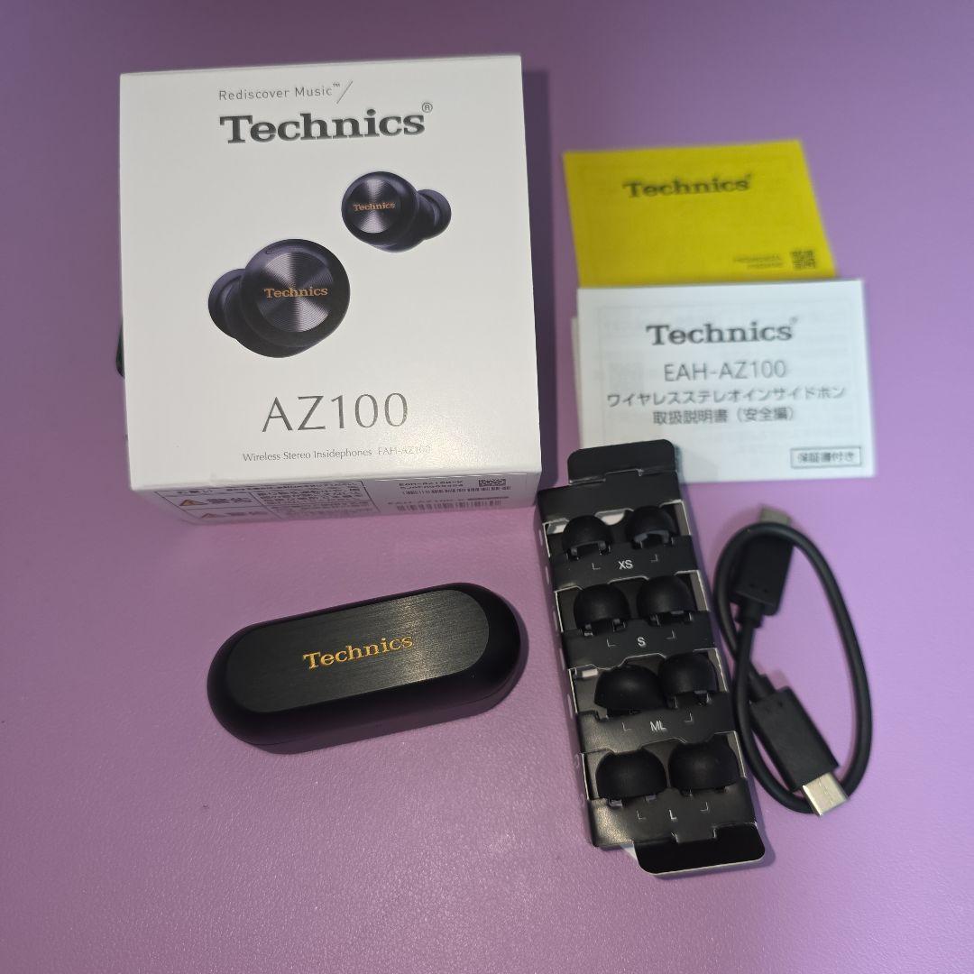 Technics　EAH-AZ100　ブラック　付属品完備