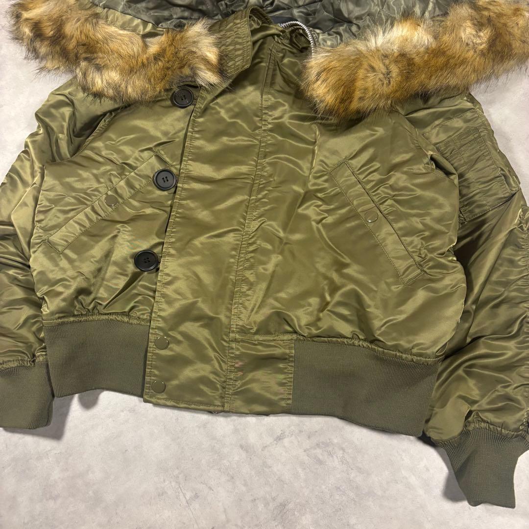 美品 N-2B flight jacket短丈y2kミリタリー 男女兼用