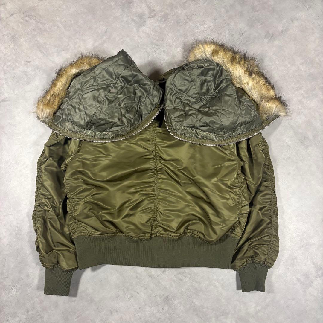 美品 N-2B flight jacket短丈y2kミリタリー 男女兼用