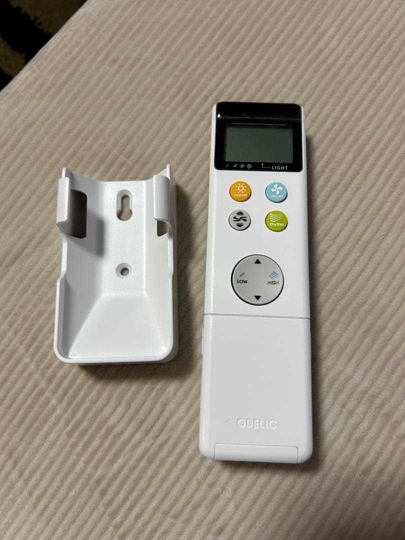 ODELIC シーリングファン WF249+WF737 30cm延長パイプ　中古