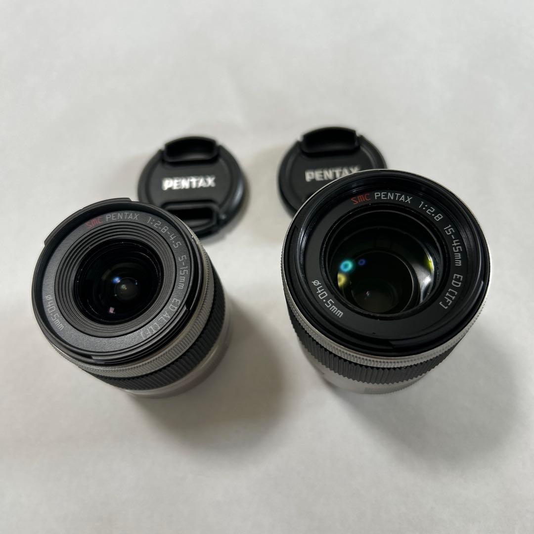 PENTAX Q10 Wズーム＋01 STANDARD PRIMEレンズ