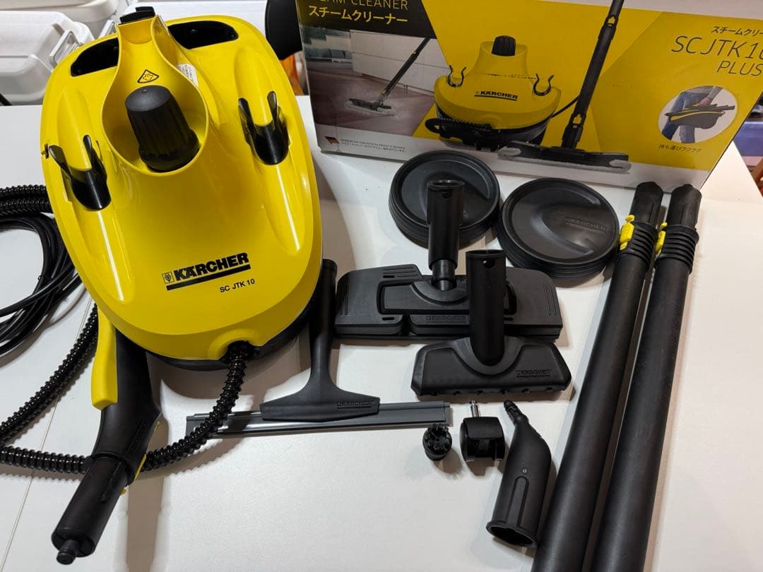 新品　KARCHER ケルヒャー　スチームクリーナー SCJTK10 PLUS