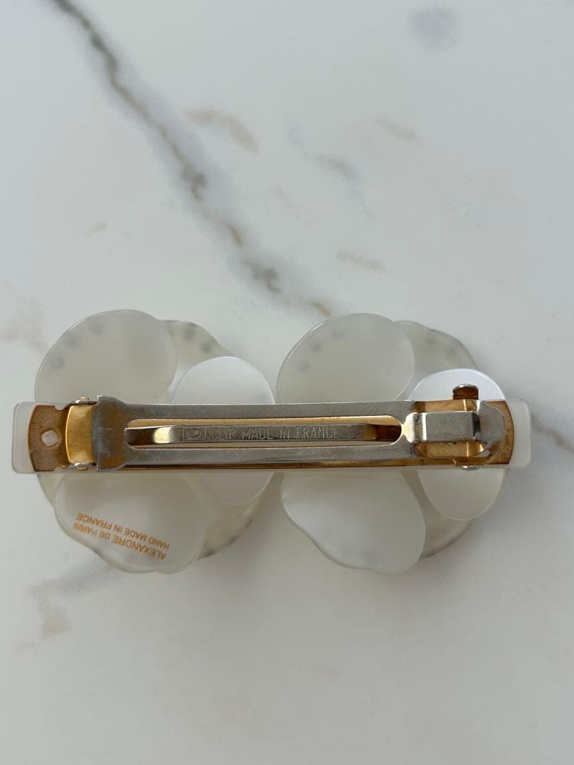 アレクサンドルドゥパリ　双子　カメリア　バレッタ