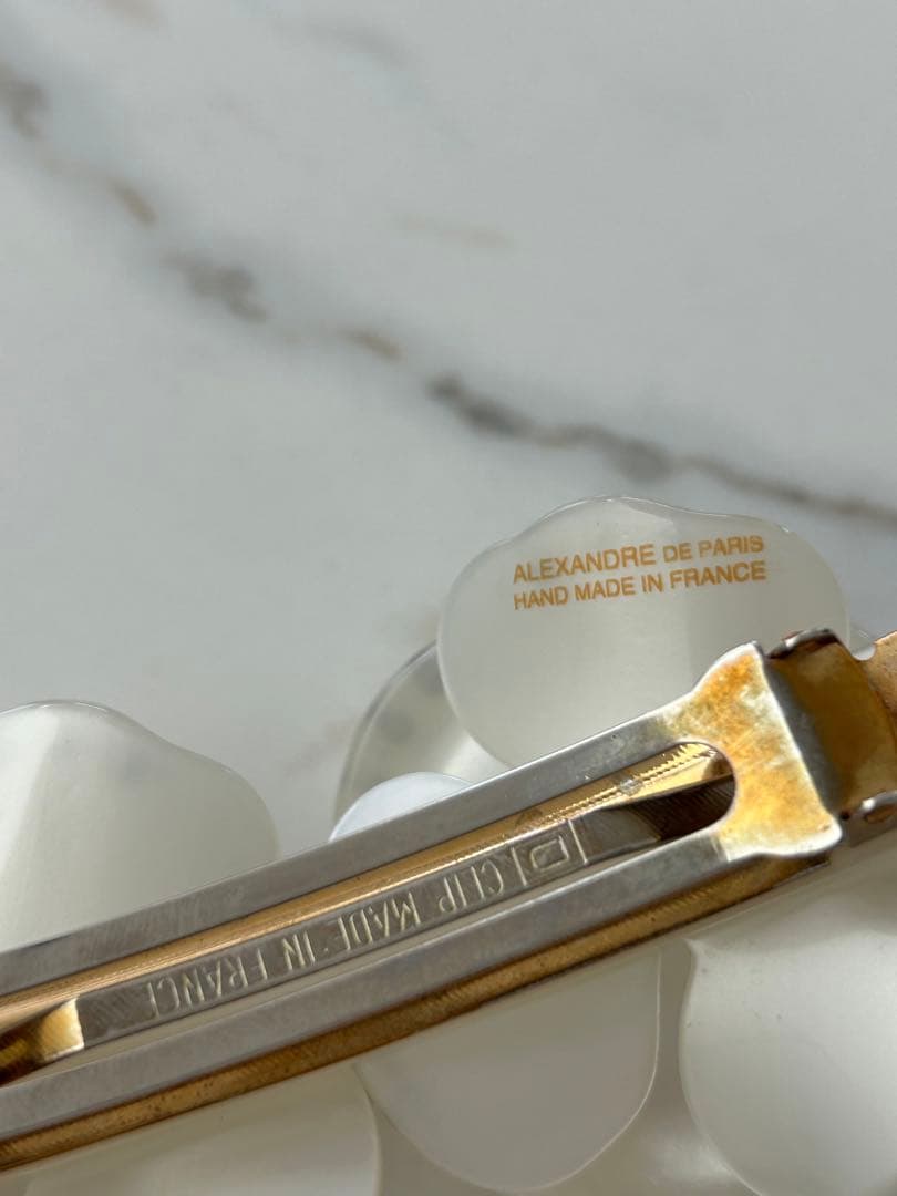 アレクサンドルドゥパリ　双子　カメリア　バレッタ