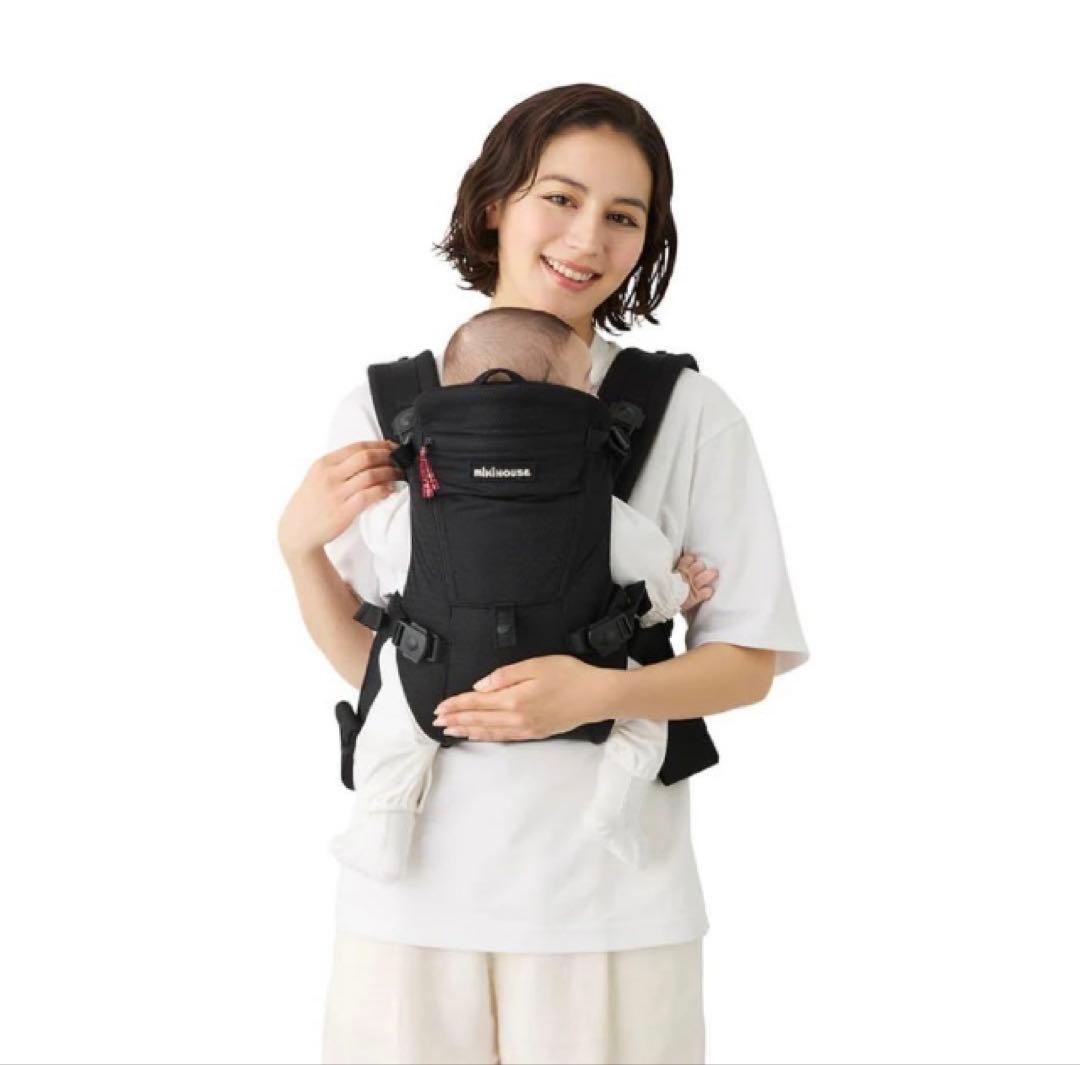 ★新品未使用 / ミキハウス / MikiHOUSE / 抱っこ紐 / ベージュ