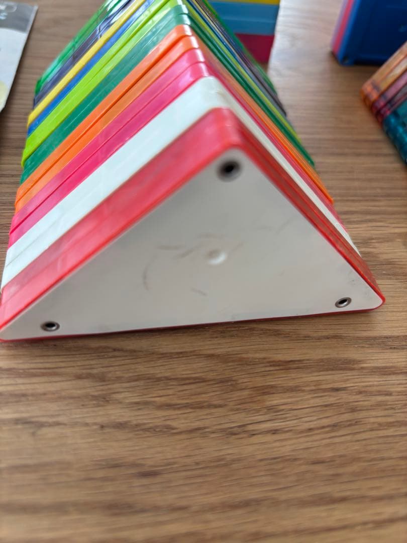 132パーツ　ピタゴラス　知育玩具　立体パズル