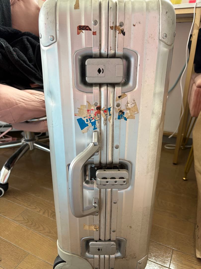 ヴィンテージRIMOWA ◇00年購入トパーズ 930631◇リモワ 廃盤 二輪