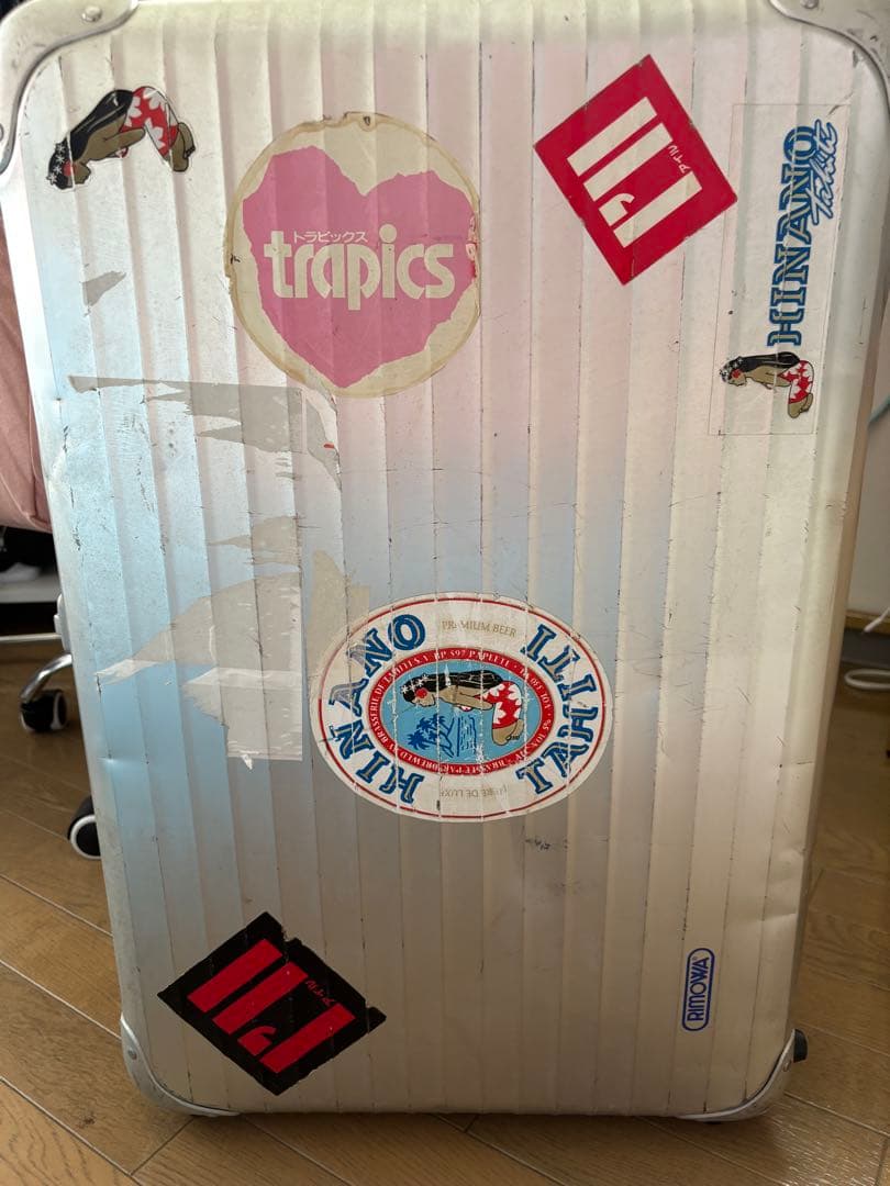 ヴィンテージRIMOWA ◇00年購入トパーズ 930631◇リモワ 廃盤 二輪