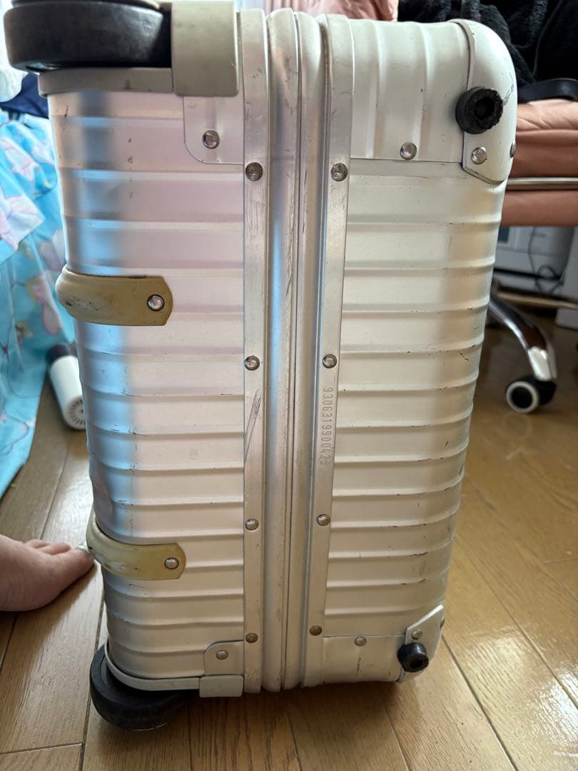 ヴィンテージRIMOWA ◇00年購入トパーズ 930631◇リモワ 廃盤 二輪