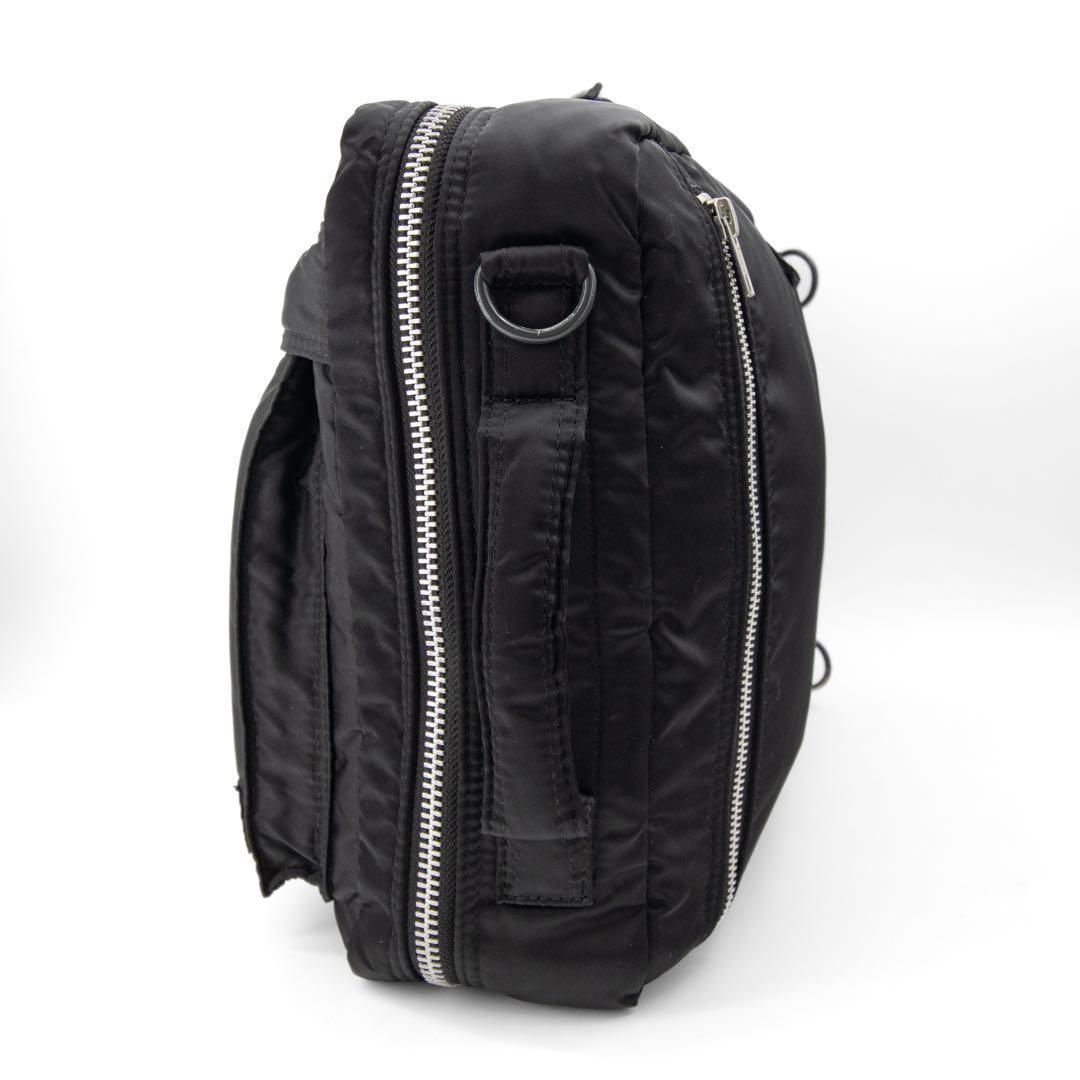 A051【ポーター／タンカー】ブリーフケース　ビジネスバッグ　ナイロン　ブラック