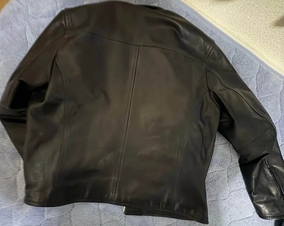 t*i様 TETE HOMME AMFステッチゴートレザージャケット　3L