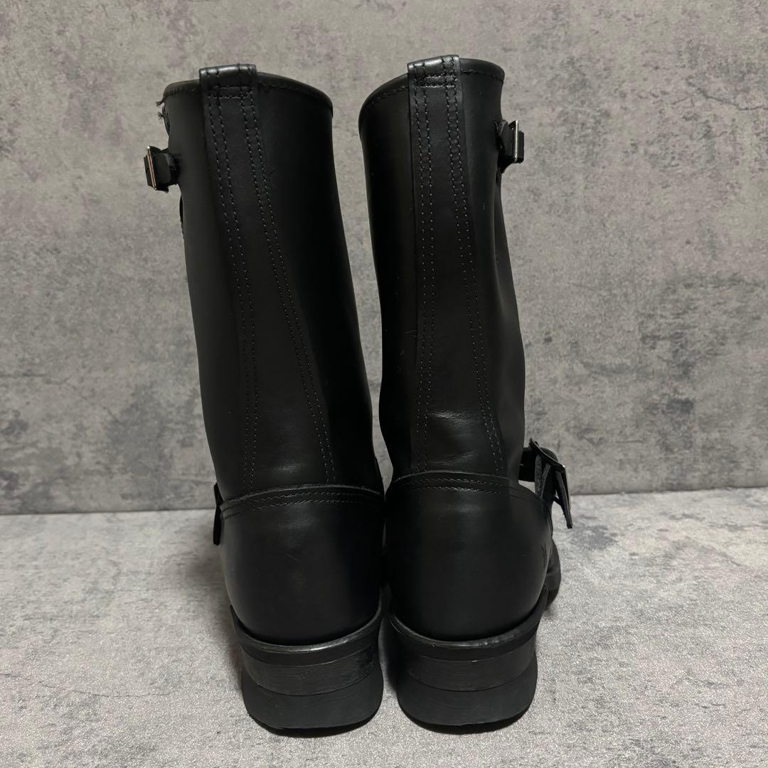 極美品　フライ　FRYE エンジニアブーツ　本革　ブラック　アメリカ製　2109