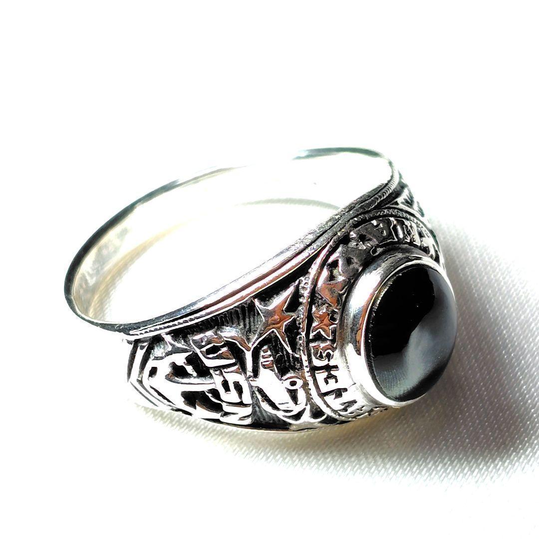 かちょし✨実物✨40s★ヴィンテージ★US NAVY★カレッジリング★23