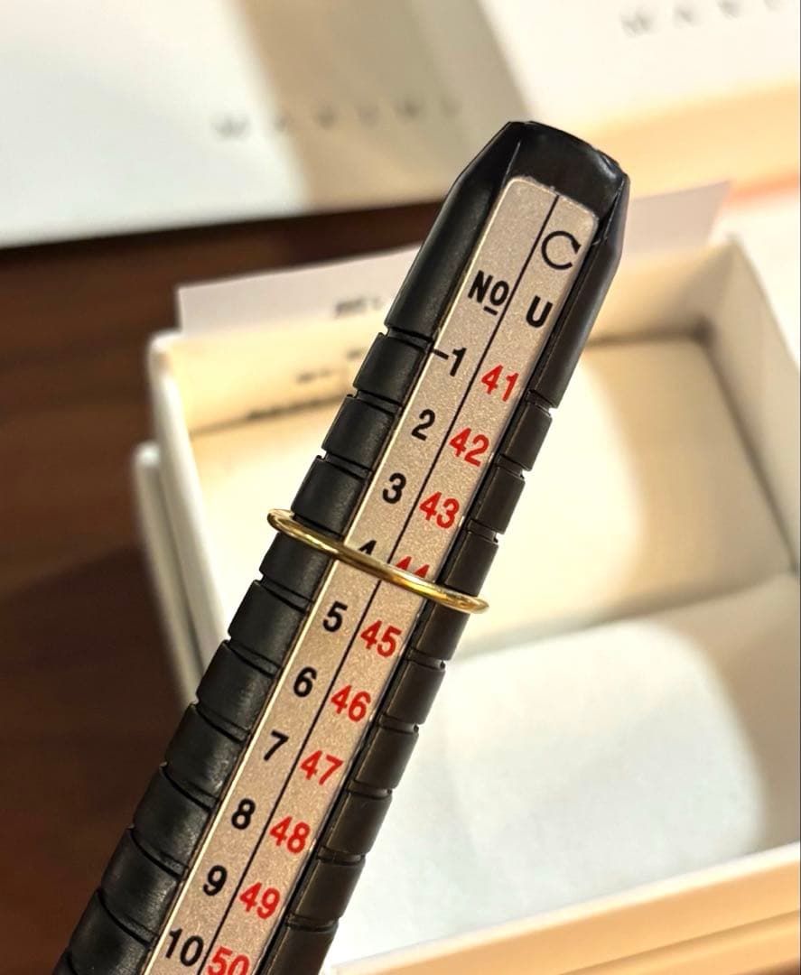 MARIHA 願い事リング シャイン K18YG