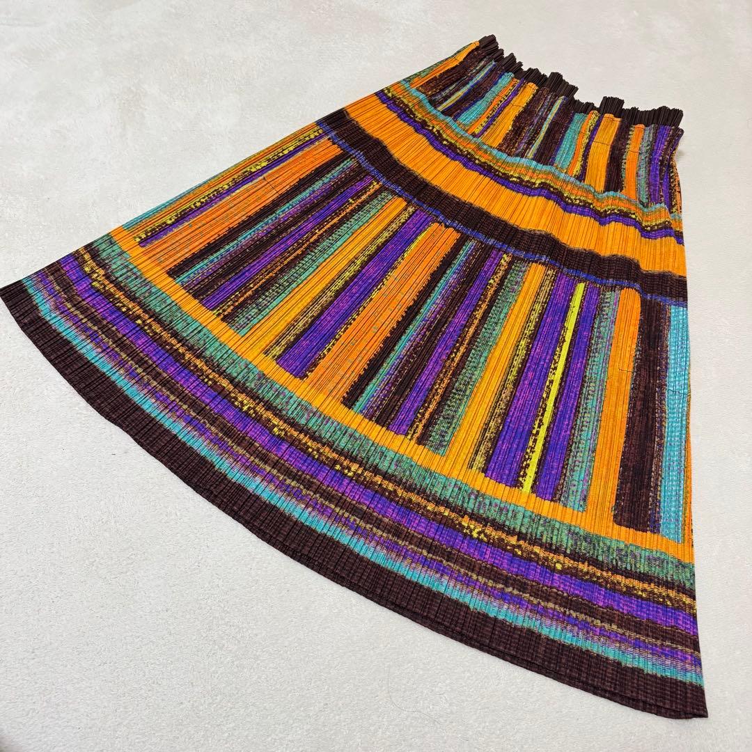極美品✨PLEATS PLEASE XXLサイズ プリーツ　ロングスカート