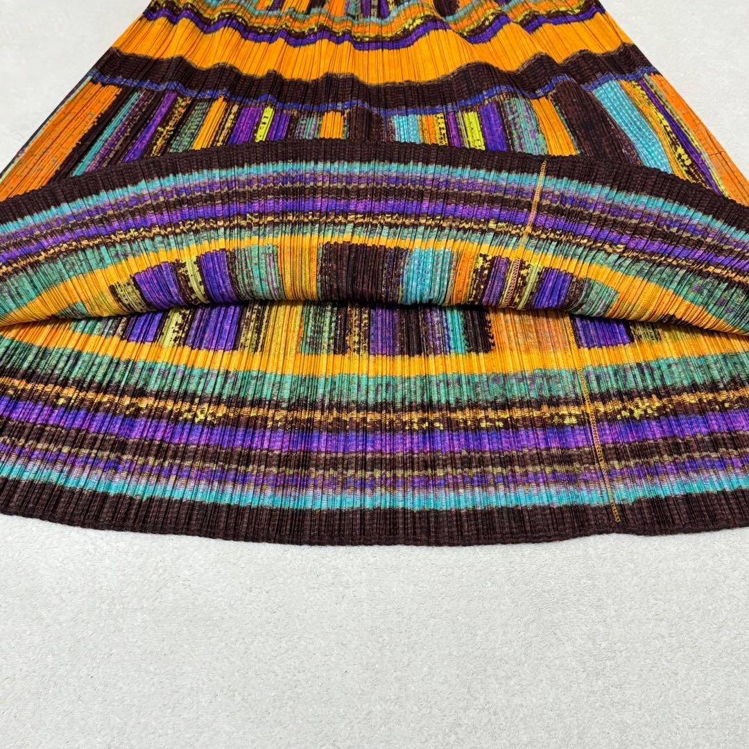 極美品✨PLEATS PLEASE XXLサイズ プリーツ　ロングスカート