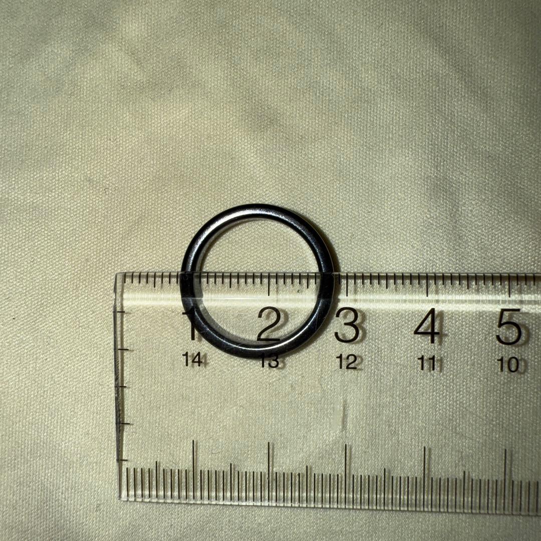 Tiffany & Co. ブラックチタンリング