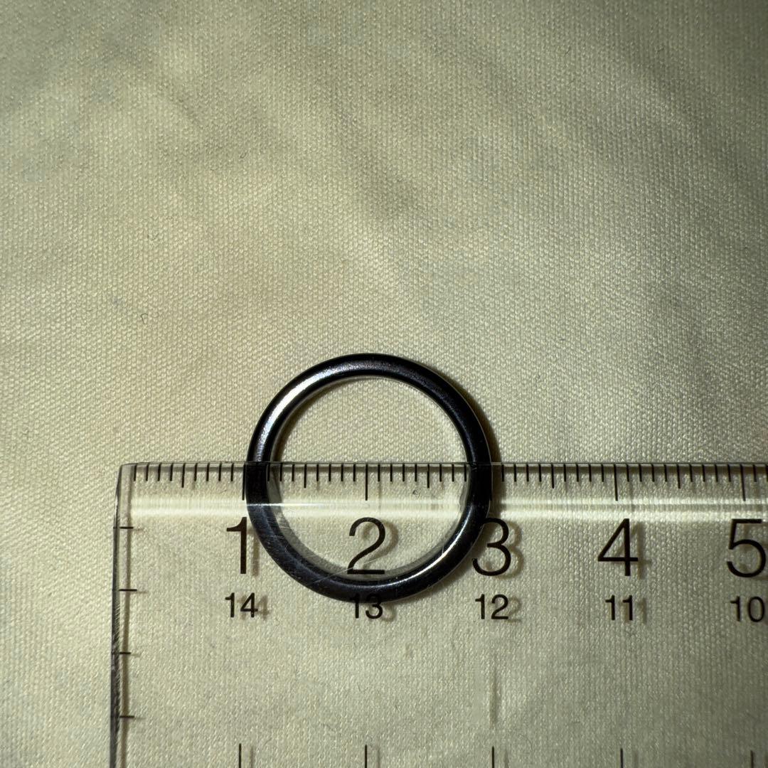 Tiffany & Co. ブラックチタンリング