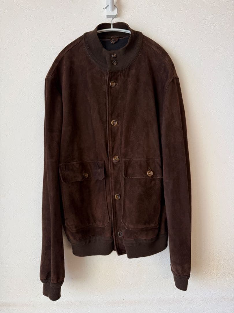 イタリア製　80s A1type スウェードジャケット　サイズL-XL状態極上