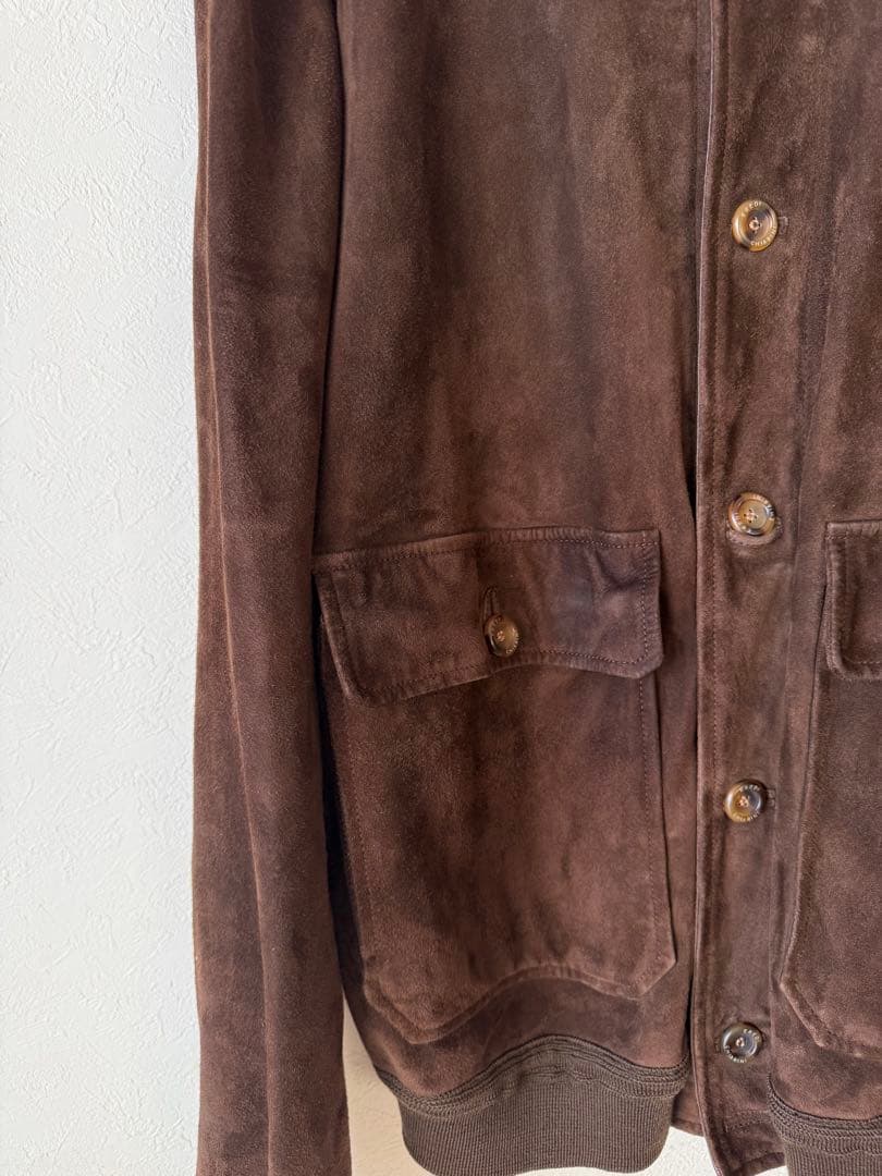 イタリア製　80s A1type スウェードジャケット　サイズL-XL状態極上