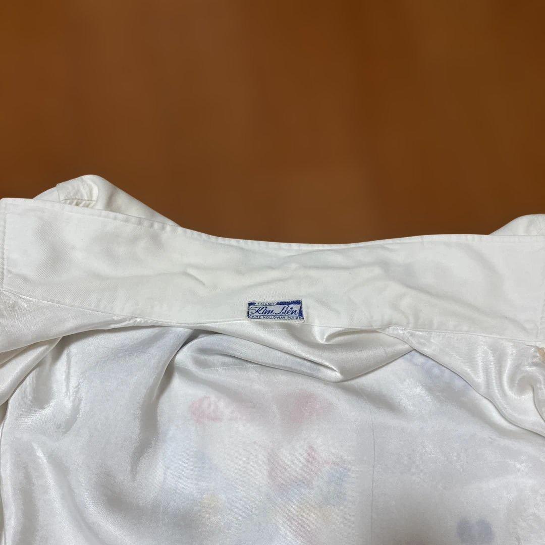 60's ベトジャン 白　生成り　オリジナル PLEIKU kim lien