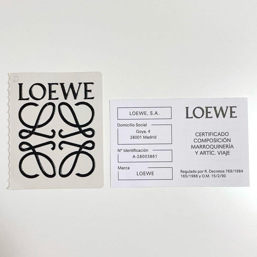 【美品】LOEWE アナグラム ブローチ ゴールド