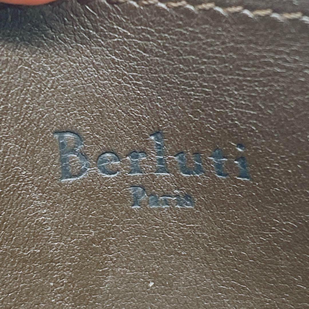 Berluti ワパ レザー ケース　カリグラフィ　ラウンドジップ　メンズ