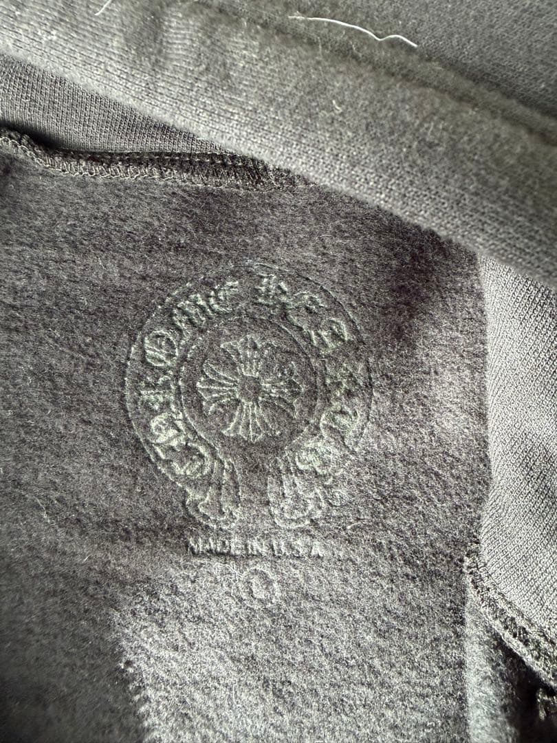 CHROME HEARTS ZIPパーカー 黒×ピンク 限定カラー Lサイズ