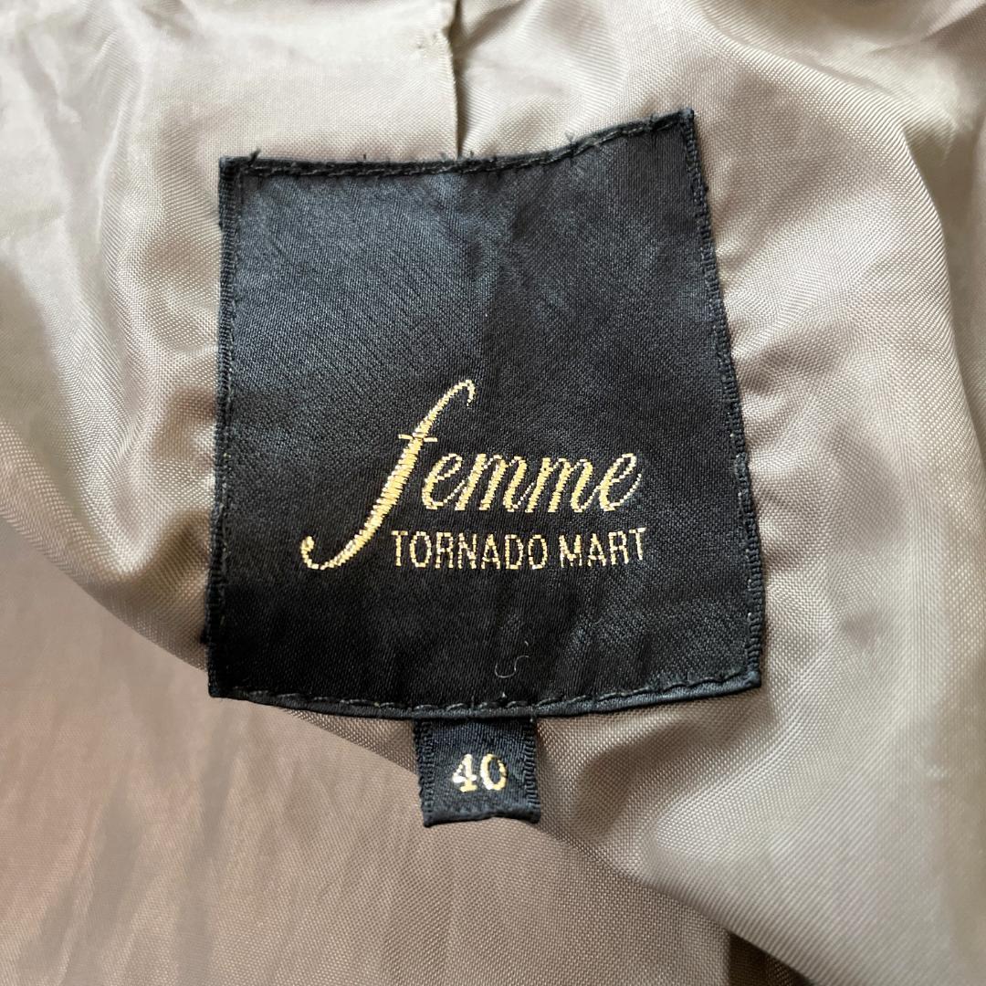 TORNADO MART femme ファー コート モッズコート