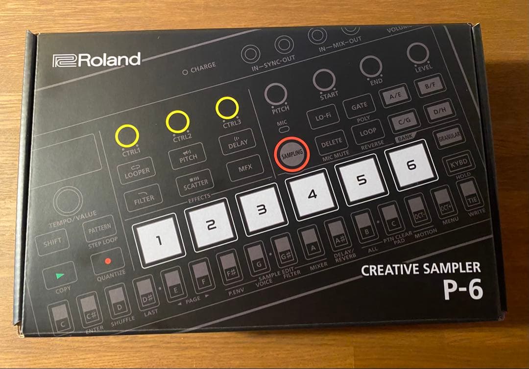 DJ機材 Roland P-6 CREATIVE SAMPLER