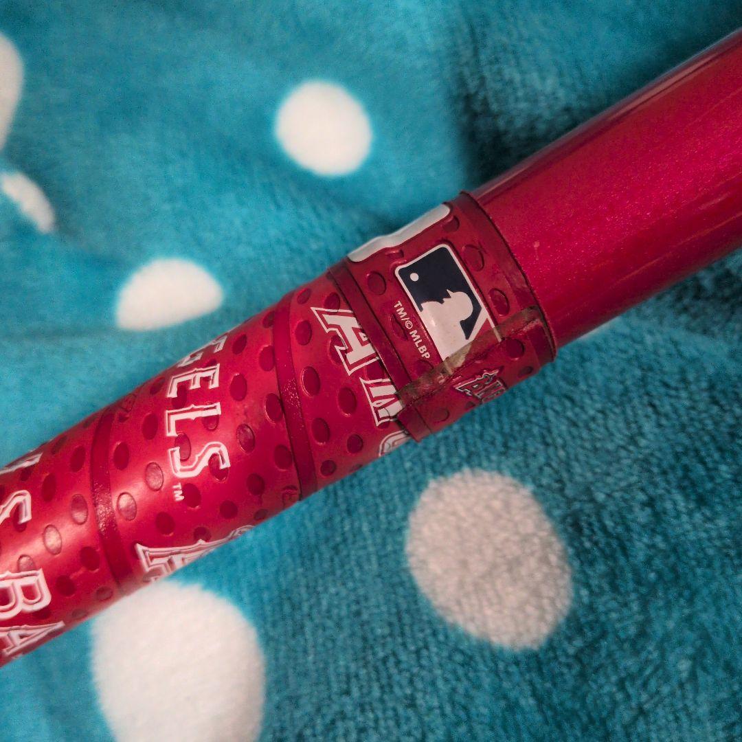 アシックス　BIG FLYING 大谷翔平モデル　金属バット　赤　ANGELS