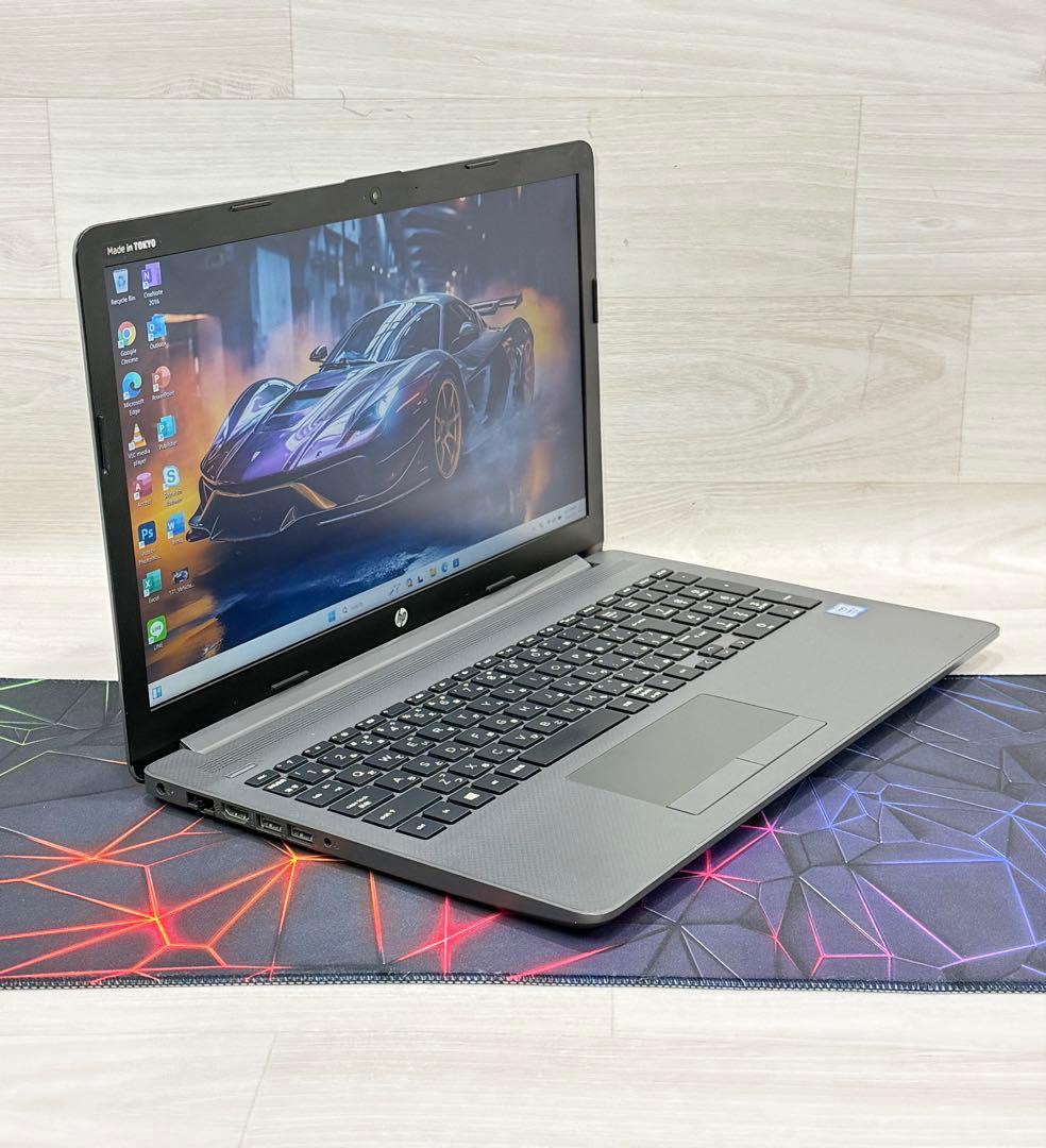 8 世代エイチピーHpノートパソコン/8GB/256GB+500GBフルHD