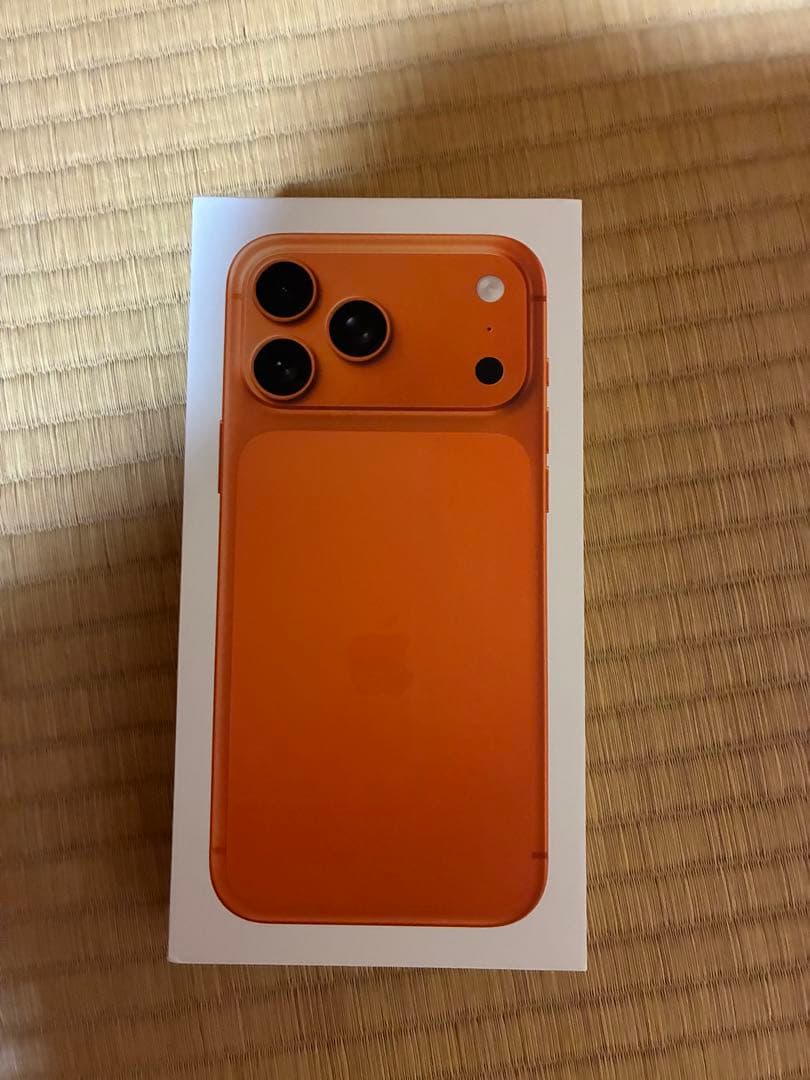 Apple iPhone 17pro max オレンジ 未使用